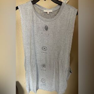 Truly Madly Deeply Heather Gray Knit Top (S)